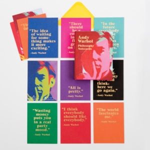 Vintage | Office | Philosophy Of Andy Warhol Note Cards Set Of 6 | Poshmark